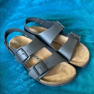 Birkenstock Black Milano Sandals